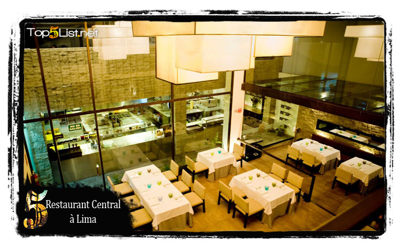 Restaurant central à Lima